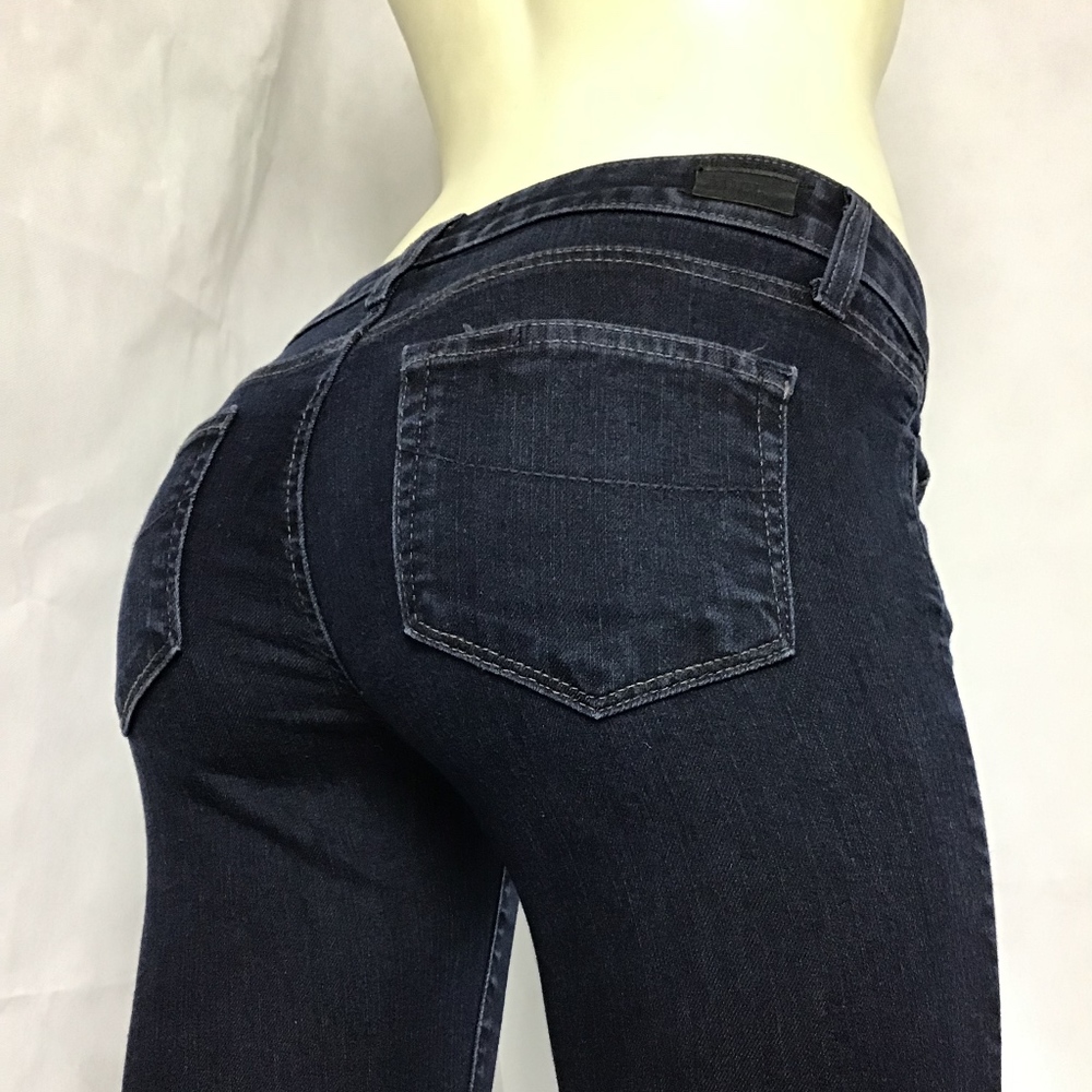 Paige Skyline Skinny Jeans Size 26 Blue (z9)^